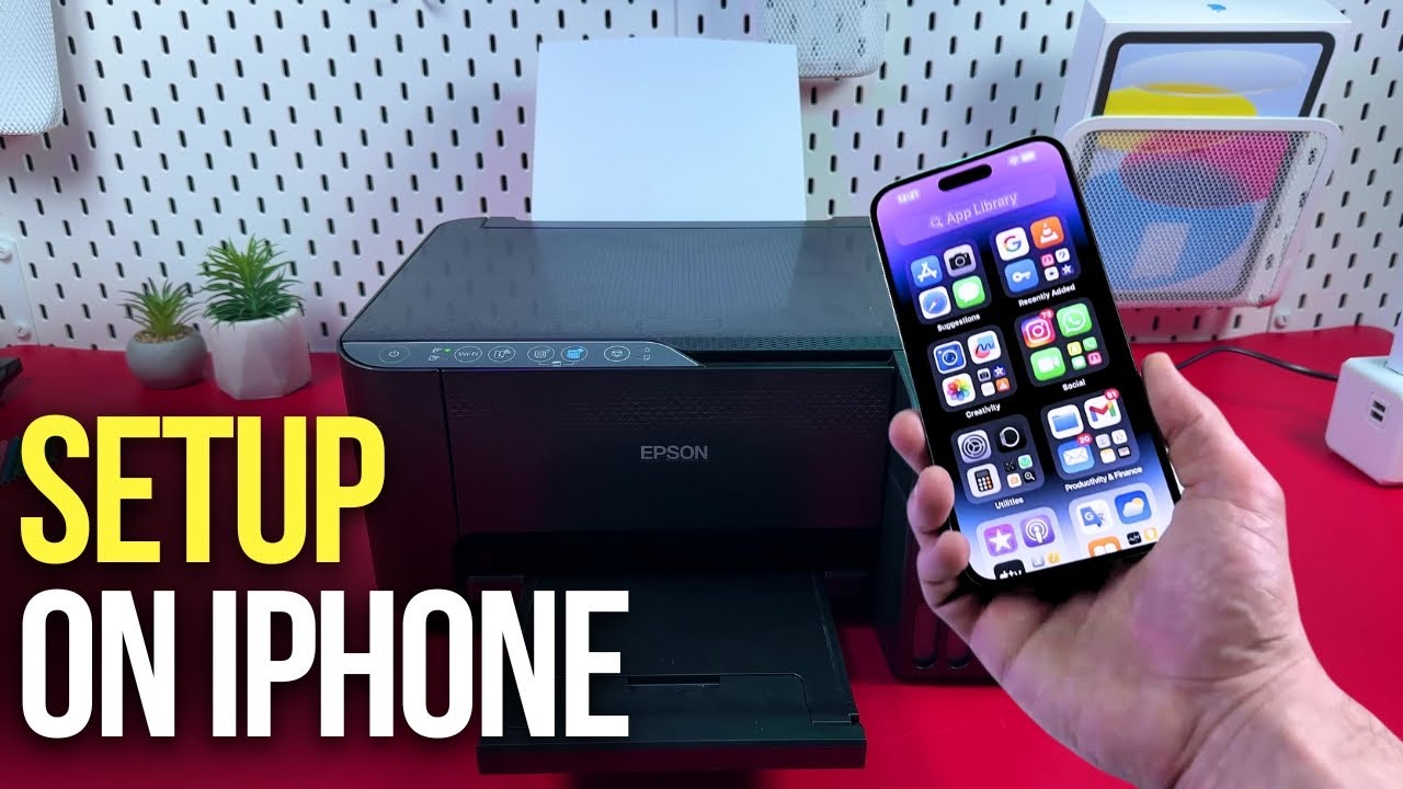 How to Connect and Print with Your Epson EcoTank L3270 on iPhone