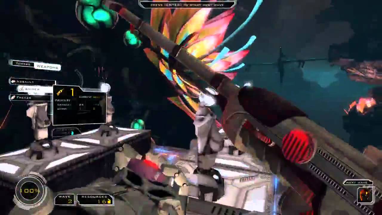 Sanctum - Episode 1 - Tower Defense/First Person Shooter