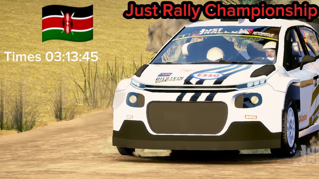 Safari Rally Kenya Onboard SS6 | Citroën C3 R5 WRC2 Just Rally Championship 