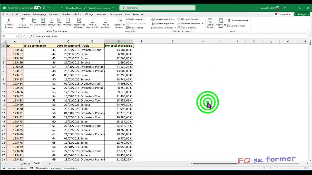 Excel : Fichier Lent XLSB