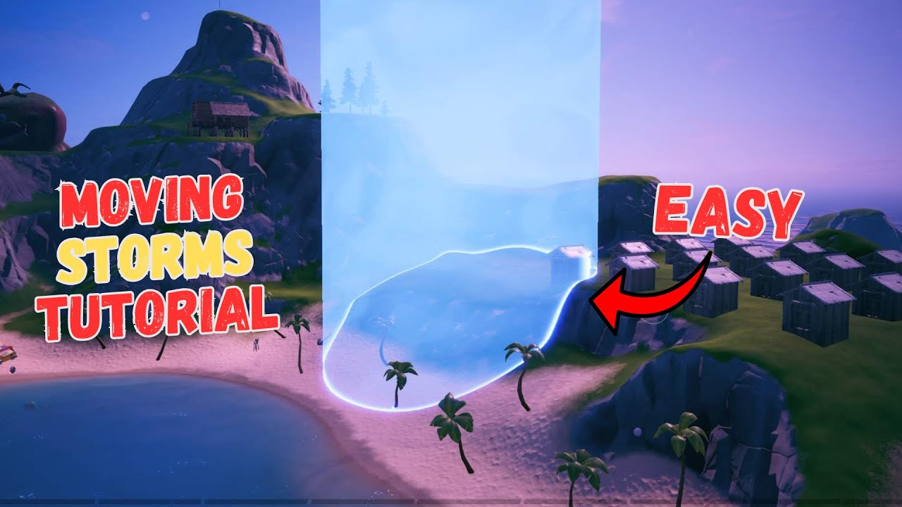 How to Make a Moving Storm in Fortnite Creative - 2025