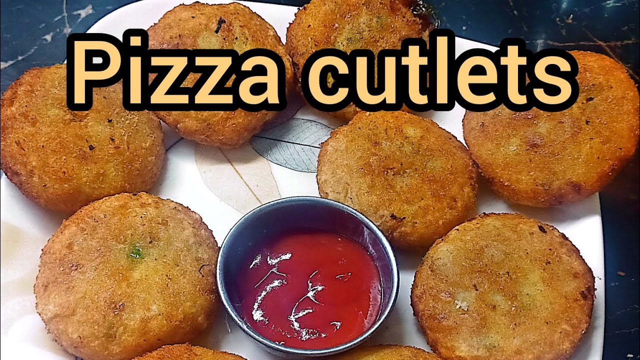 Pizza cutlets new recipe for ramzan tea time kids lunch boxes