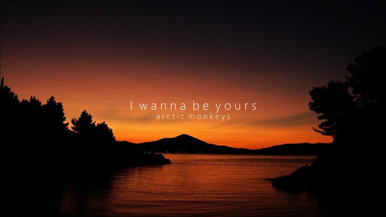 i wanna be yours (sped up)
