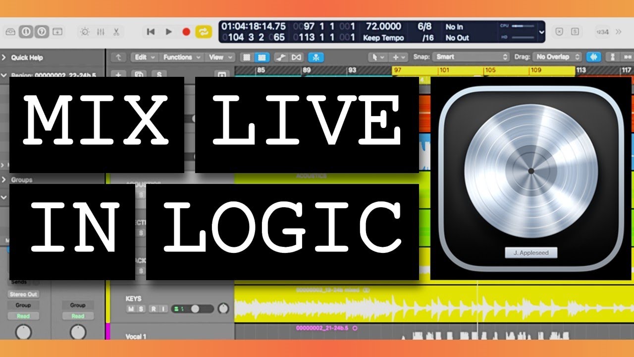 Mixing a Worship Song from START to FINISH - Logic Pro X