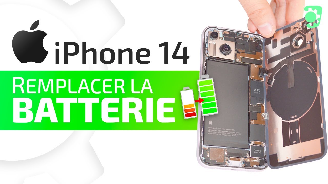 Comment changer la batterie de l'iPhone 14 ? Tuto Brico-phone