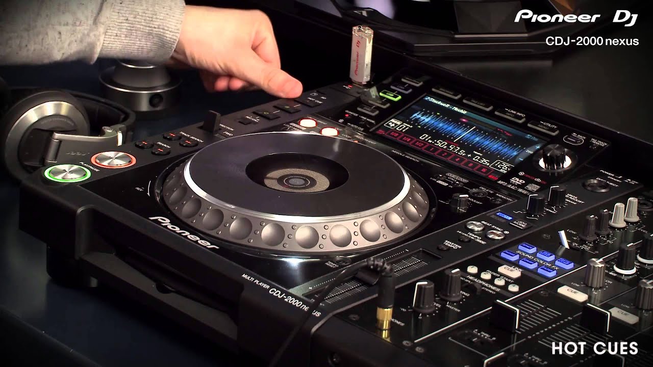 CDJ-2000nexus Hot Cues Tutorial