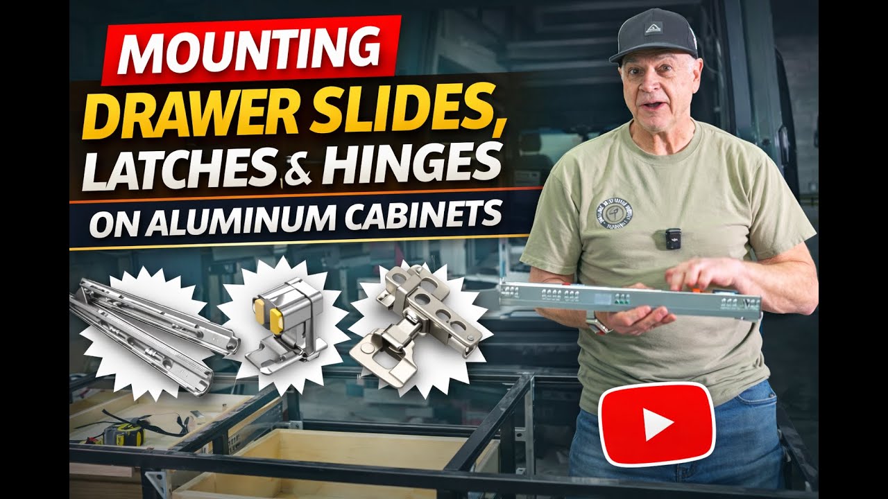 8020 Cabinetry- Hinges, Slides & Latches