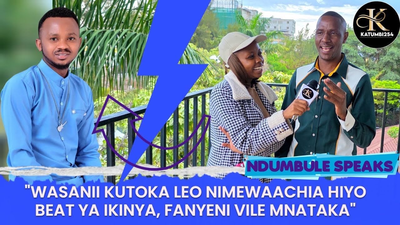 NDUMBULE FINALLY SPEAKS ON WHY HE IS BITTER WITH CHRIS NDONYE USING HIS MELODIES IN LIVE PERFORMANCE