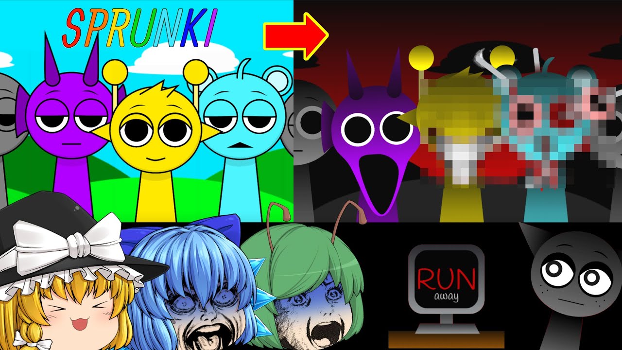【ゆっくり実況】音楽を作る楽しいゲームかと思いきやホラーゲームだった - Incredibox_Sprunki