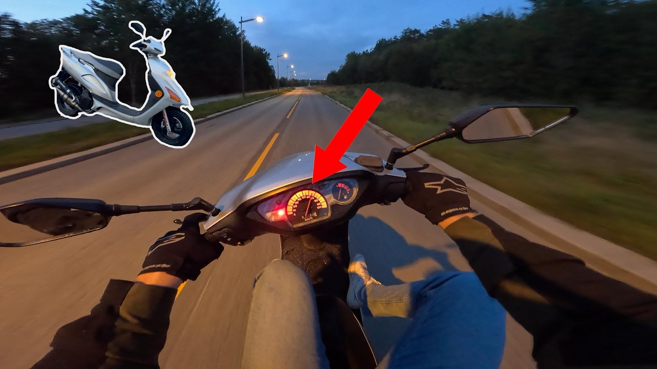 First Ride With My Ultimate Sleeper Build 50cc Scooter!
