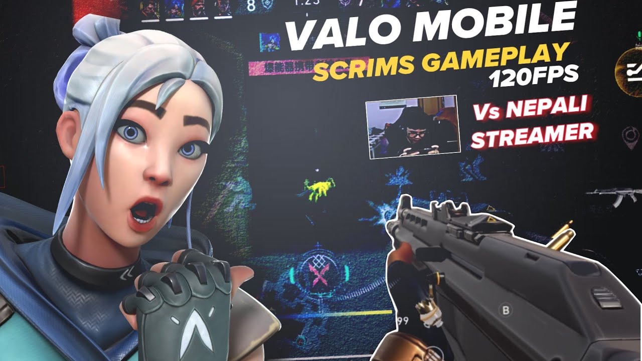 DESTROYED A STREAMER IN VALORANT MOBILE SCRIMS! 🔥 (INSANE CLUTCHES)