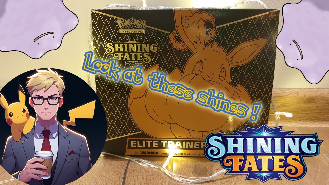 SHINY POKEMON! Shining Fates - Elite Trainer Box | Pokémon Card Opening | Relaxing Lo-fi Music 