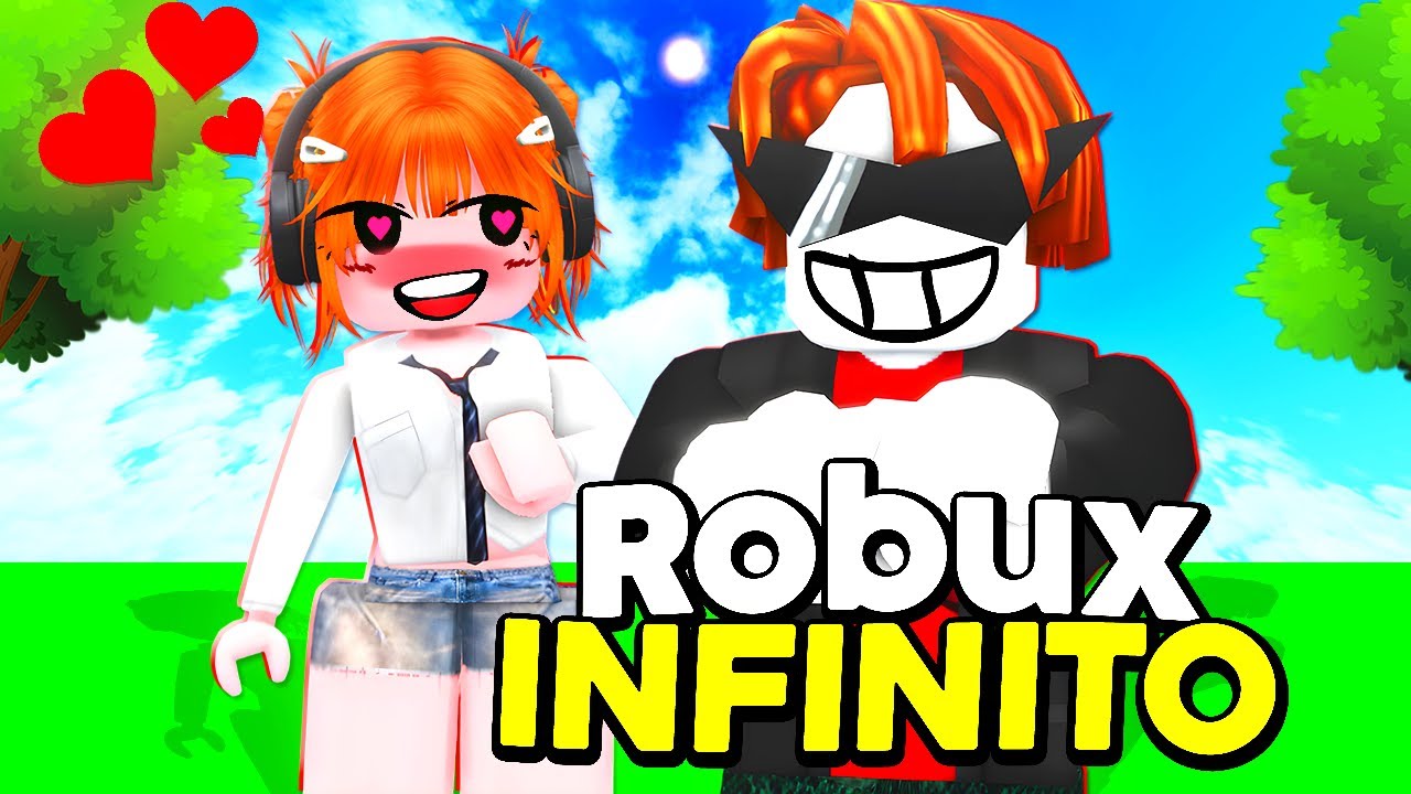 INTERESSEIRA DEU EM CIMA DE MIM DEPOIS QUE ATIVEI ROBUX INFINITO 😵‍💫