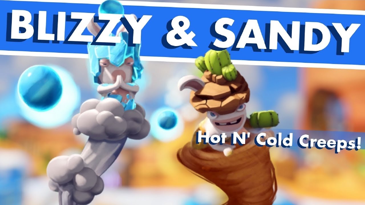 Mario and Rabbids: Blizzy and Sandy Boss Fight