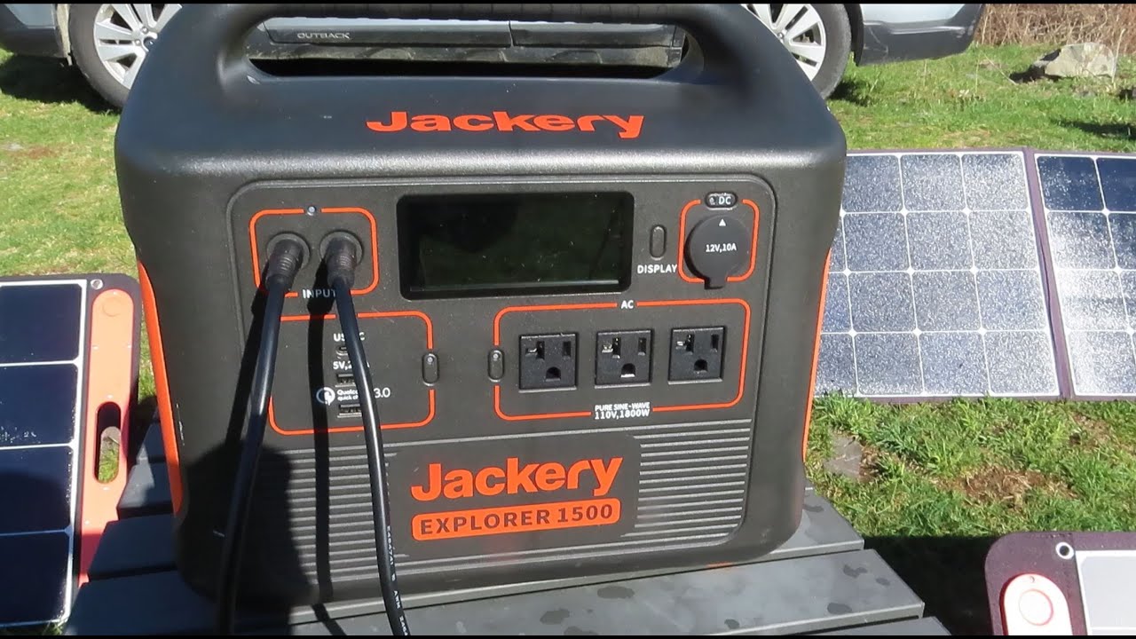 Jackery 1500 One week off grid Teardrop Trailer Vistabule