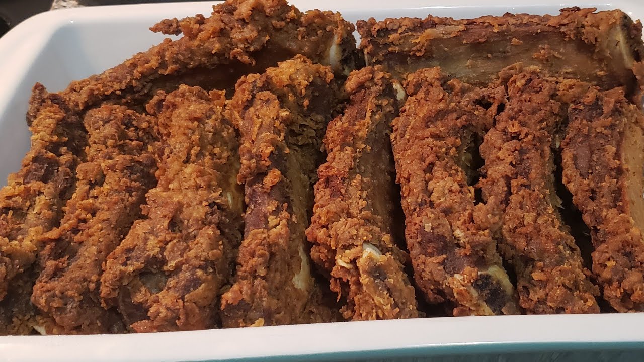 #FRIED #BEEFRIBS