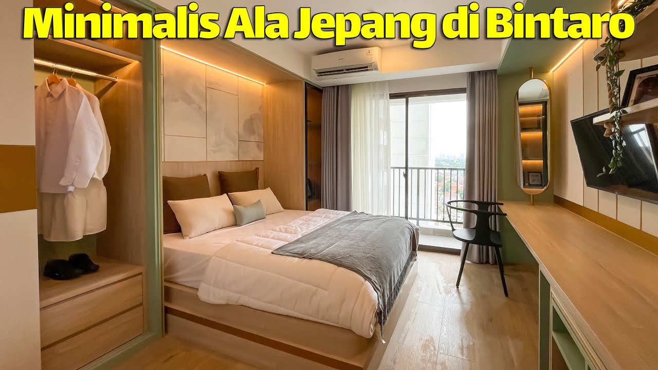 Apartemen Minimalis Desain Ala Jepang di Bintaro | Anwa Residence