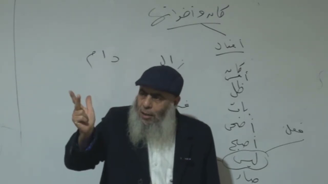2كان وأخواتها كلها أفعال إلا ليس ففيها خلاف ألفية ابن مالك نحو للصف الأول الثانوي الأزهري