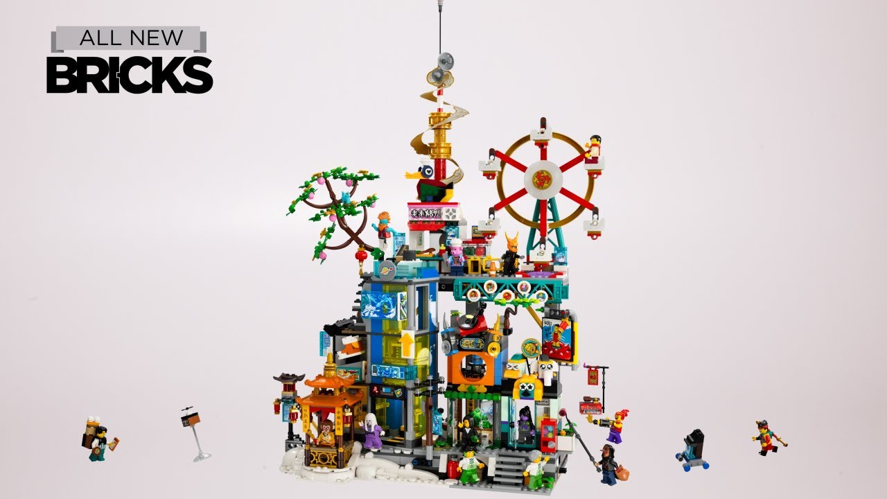 Lego Monkie Kid 80054 Megapolis City Speed Build