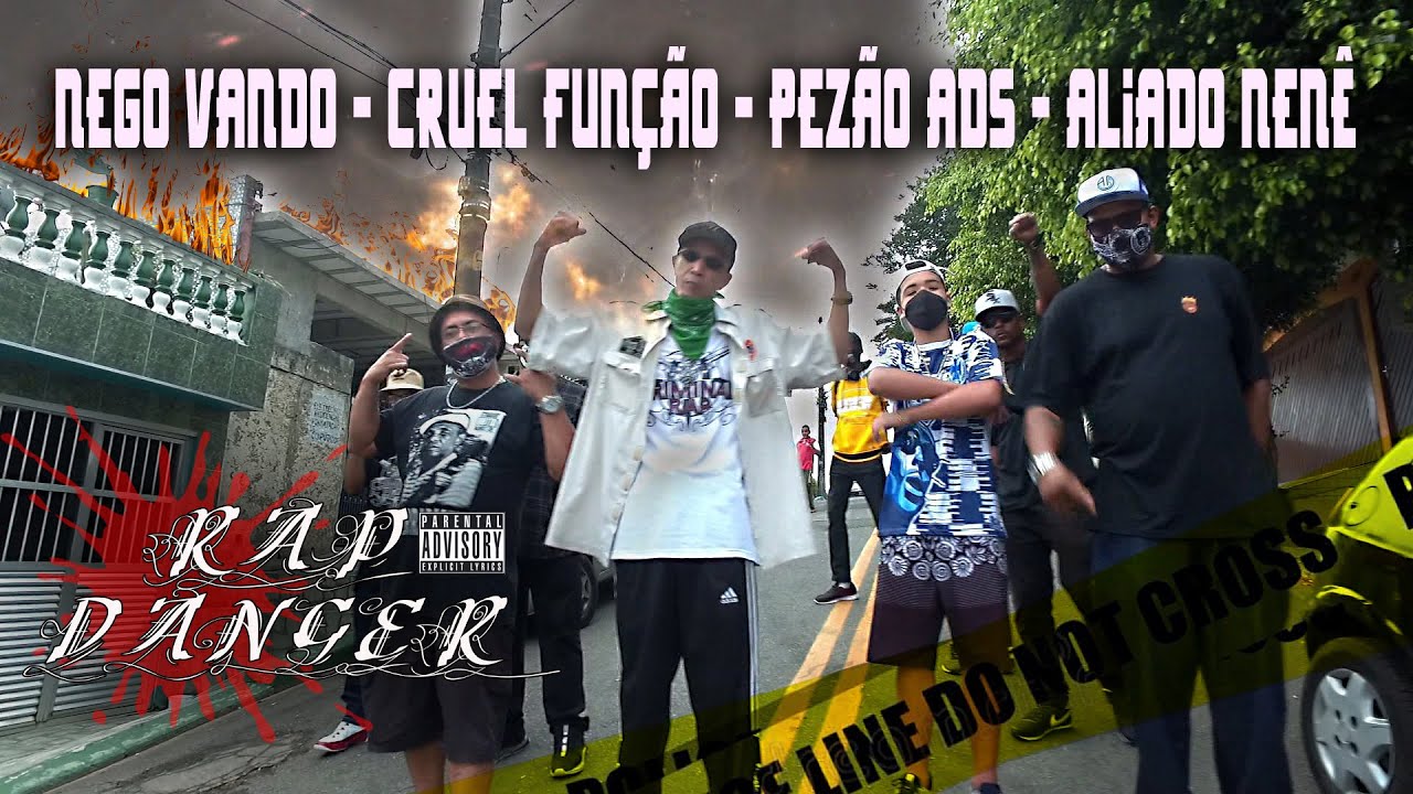 Rap Danger 4 - Nego Vando, Cruel Fun&ccedil;&atilde;o, Pez&atilde;o ADS, Aliado Nen&ecirc;
