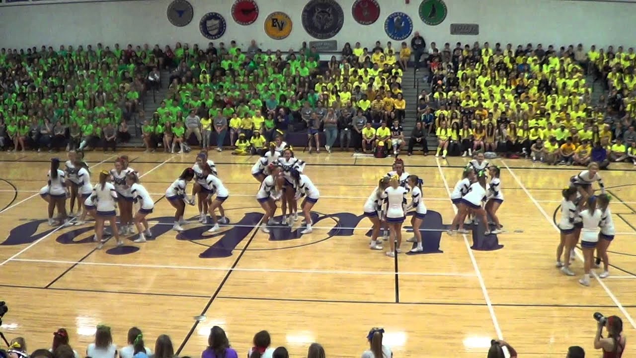BVNW Cheer Homecoming 2014