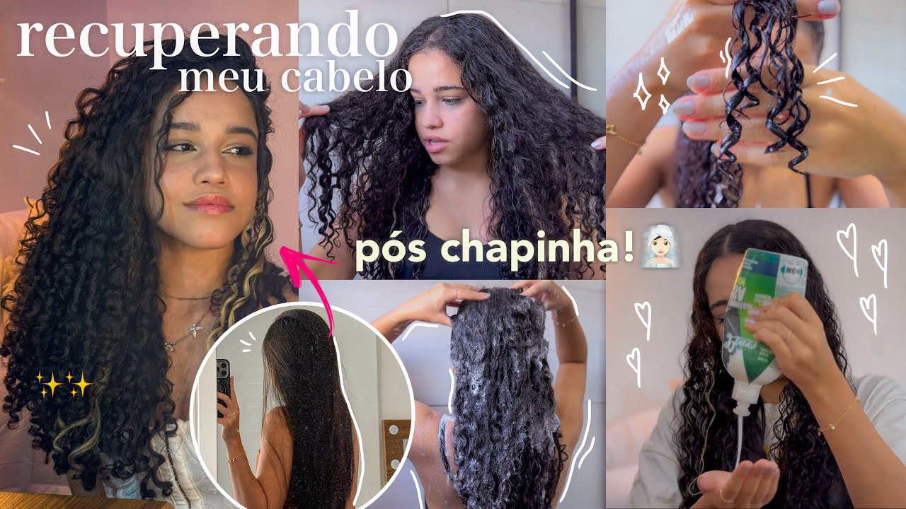 recuperando meu cabelo *pós chapinha* ✨💆🏻‍♀️