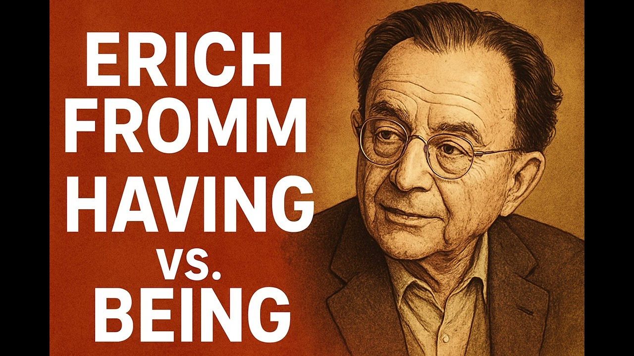 &ldquo;Erich Fromm: Having vs Being &ndash; The Secret to True Freedom&rdquo;