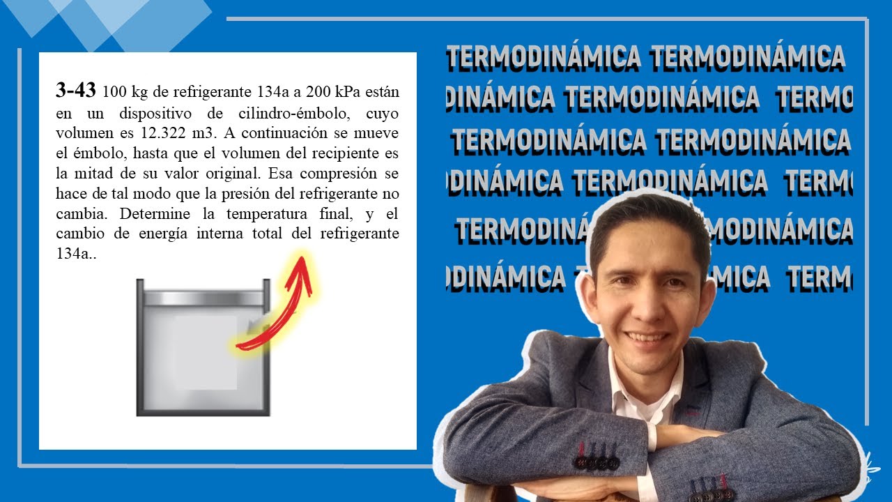 👉 EJERCICIOS de TERMODINÁMICA cilindro émbolo