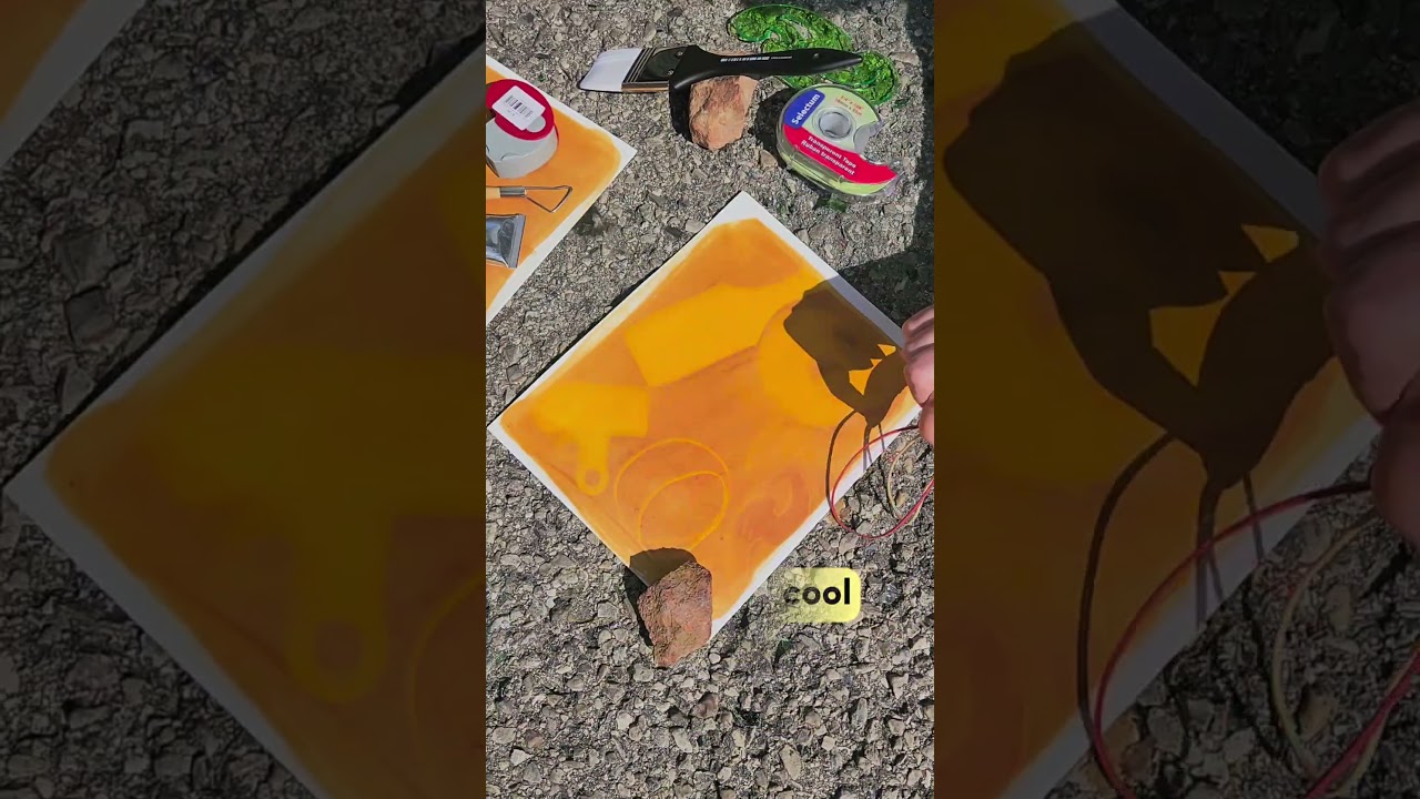 Testing out Sun Printing | Solar Dye