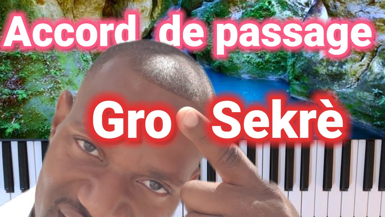 koman pou  aprann jwe chan adoration  sou piano .