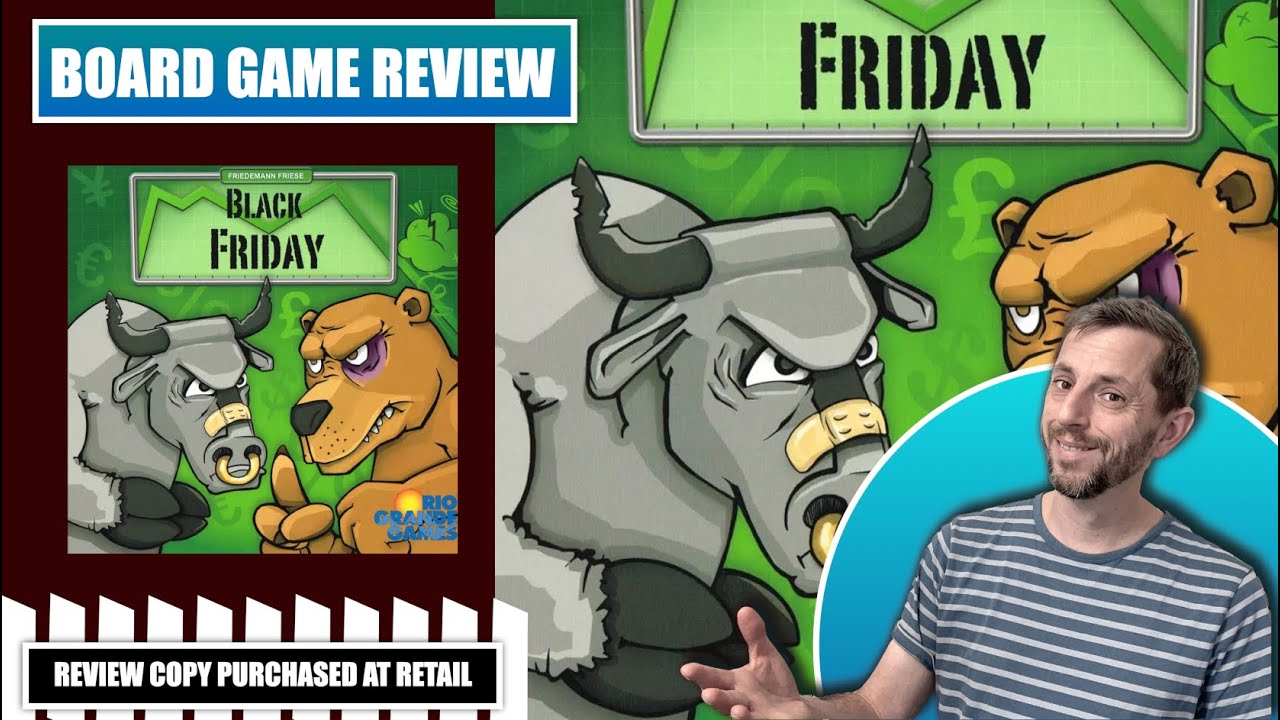 Black Friday Board Game Review & How to Play!