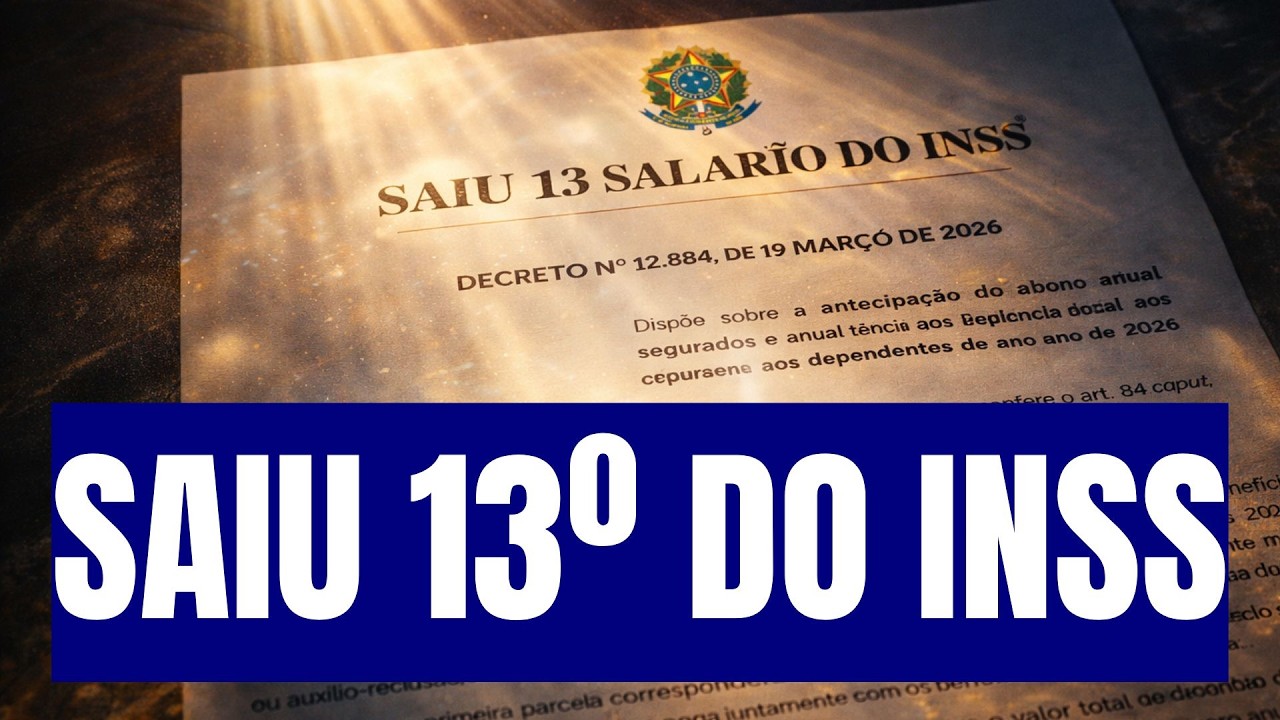 Antecipação do 13º salário para aposentados e pensionistas dos INSS para abril e maio