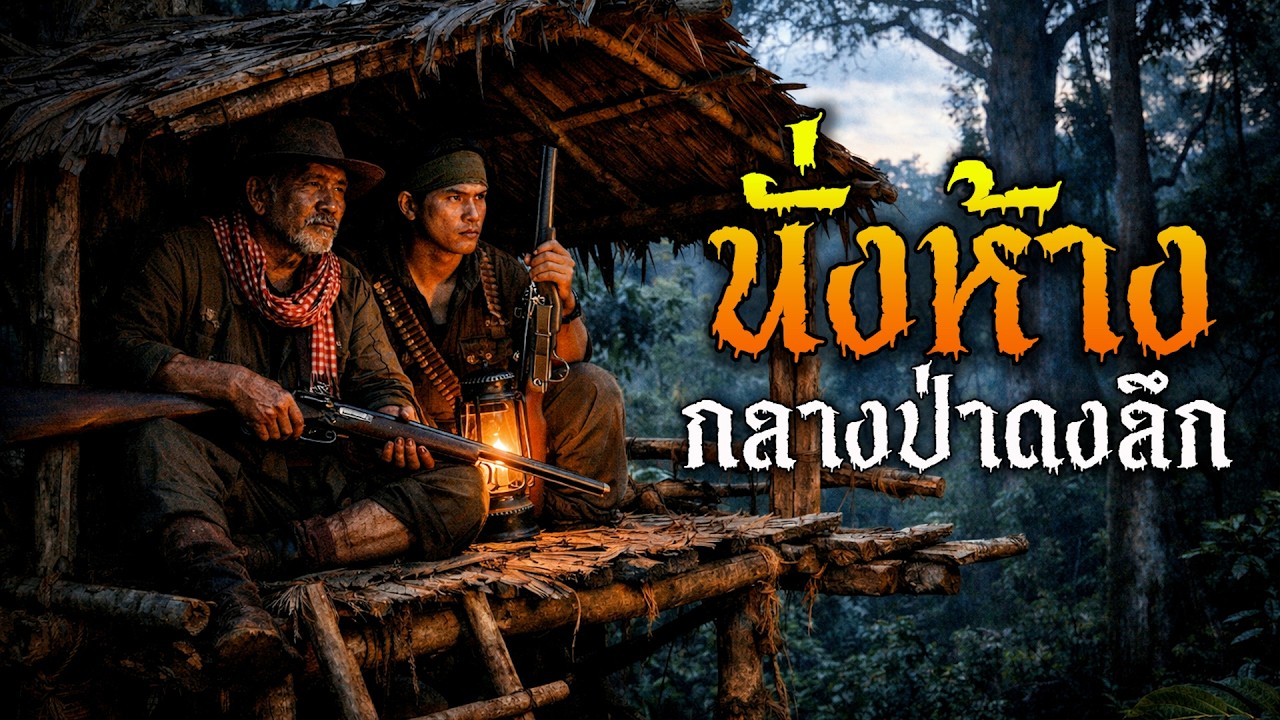 นั่งห้างกลางป่าดงลึก l พระจันร์เต็มดวง