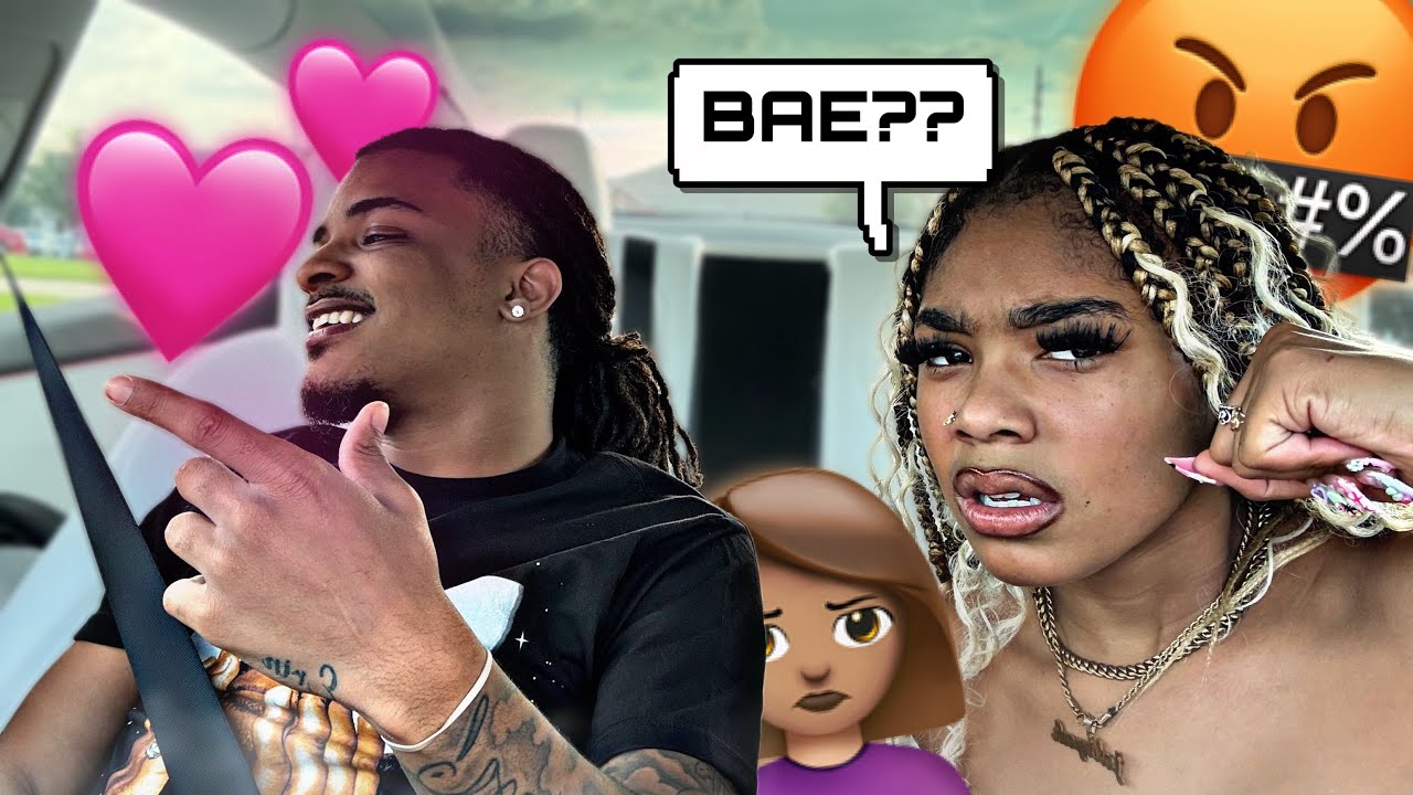 FLIRTING WITH DRIVE THRU EMPLOYEE IN FRONT OF MY GIRLFRIEND!!*BAD IDEA*