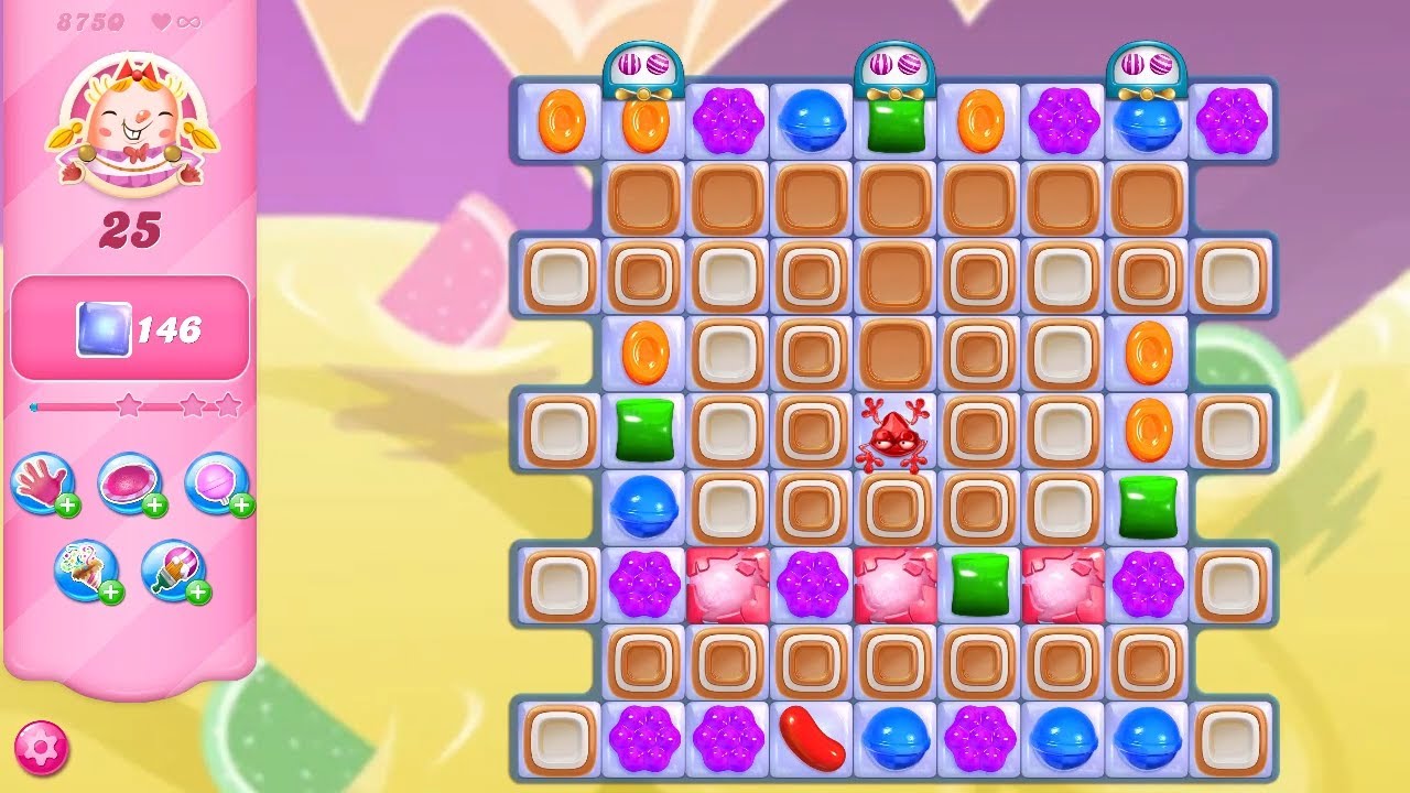 Candy Crush Saga LEVEL 8750 NO BOOSTERS™ (new version)