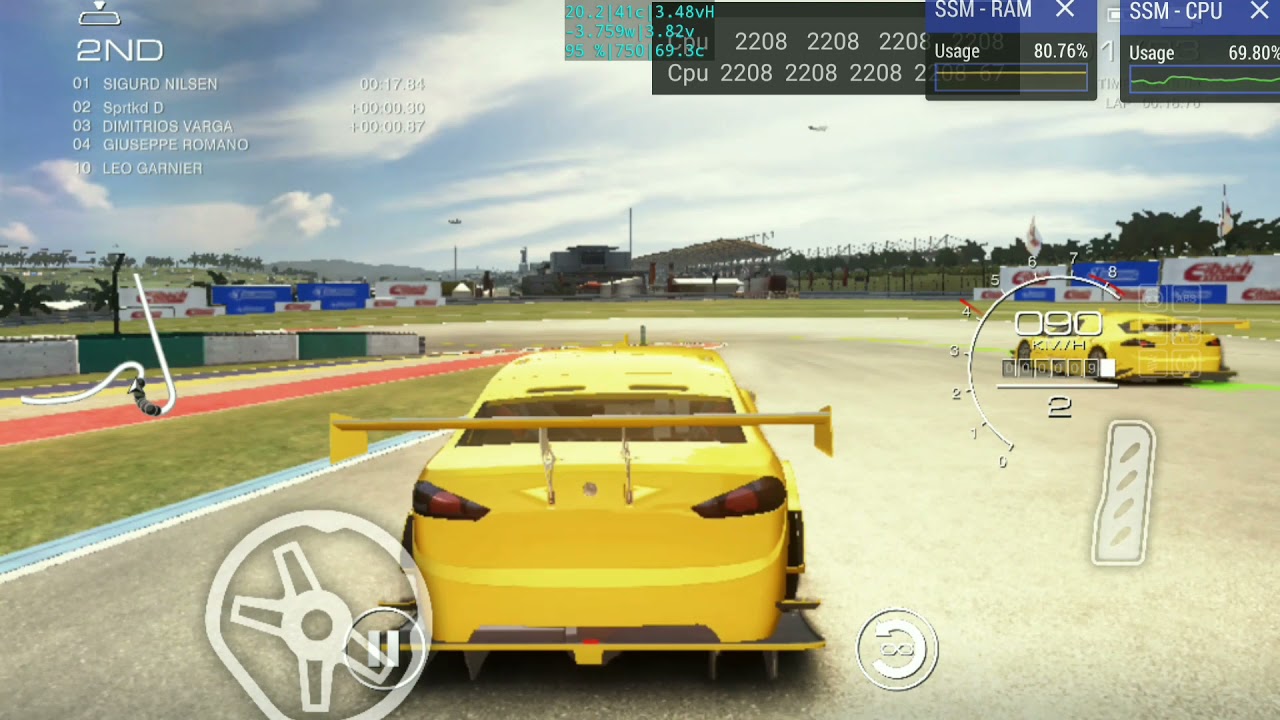 Grid Autosport on Redmi note 4 Overclocked