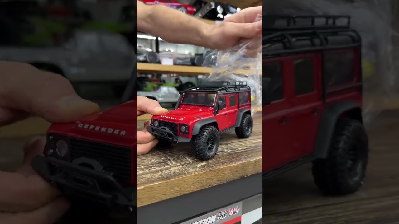 Unboxing the new Traxxas TRX-4M Defender #rccar #carvideos #trending #cars