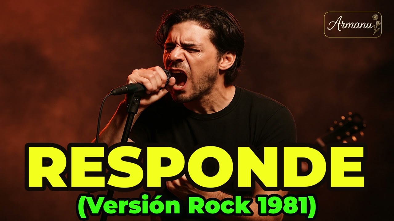 RESPONDE — Armanu (Versión Rock 1981) | Hard Rock Urgente y Visceral