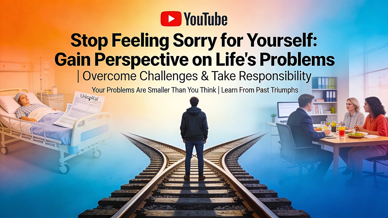 The brutal truth: Your problems aren't so big. Stop feeling sorry for yourself!