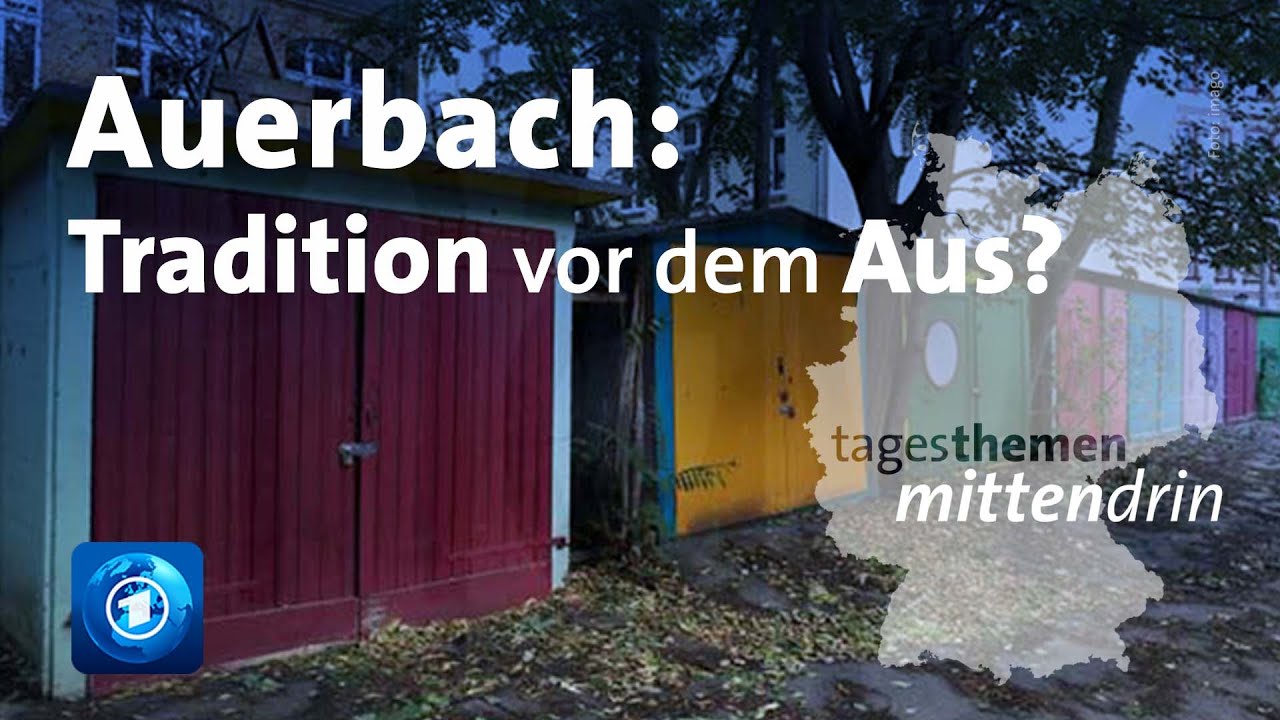 Auerbach: Droht den DDR-Garagen das Aus? I tagesthemen mittendrin