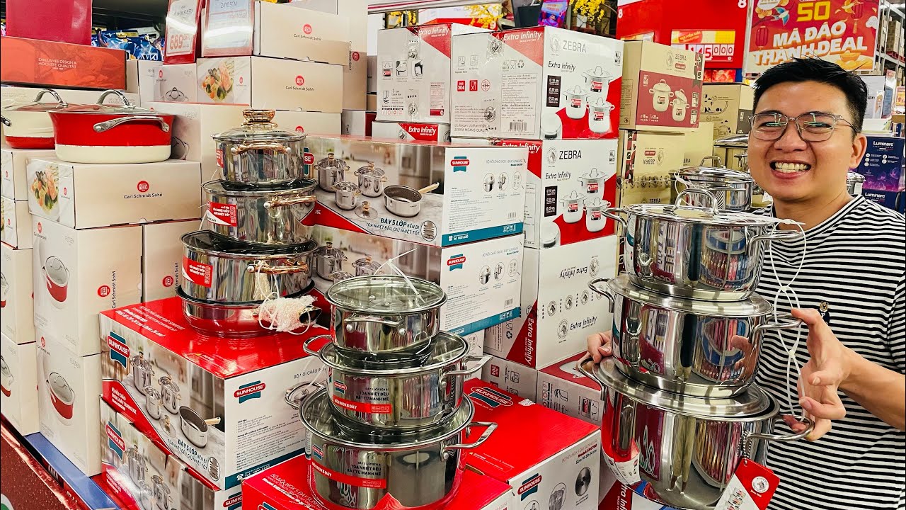 Sau Tết SIÊU THỊ Ngập Tràn Hàng Gia Dụng Giá Rẻ Thu Hút Bà Con Trở Lại Mua 1 Tặng 1