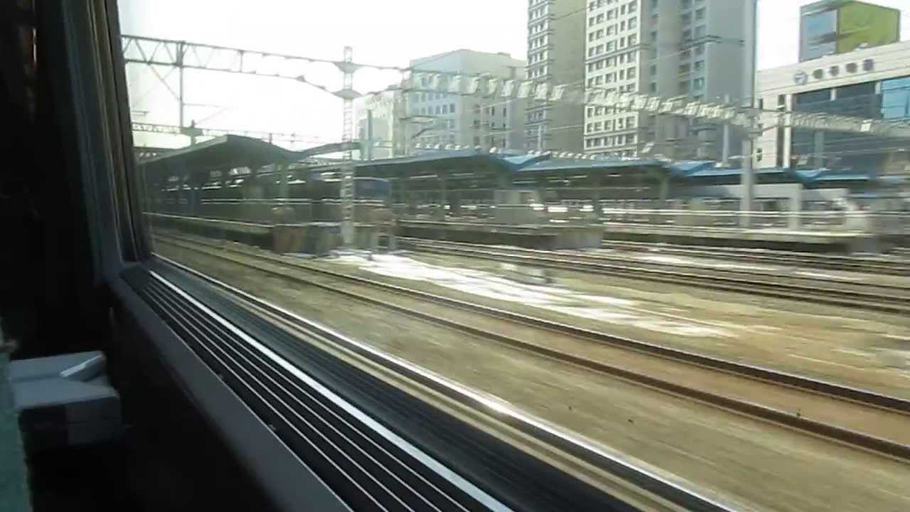 【KTX - 韓国高速鉄道 】ソウル発 釜山行①