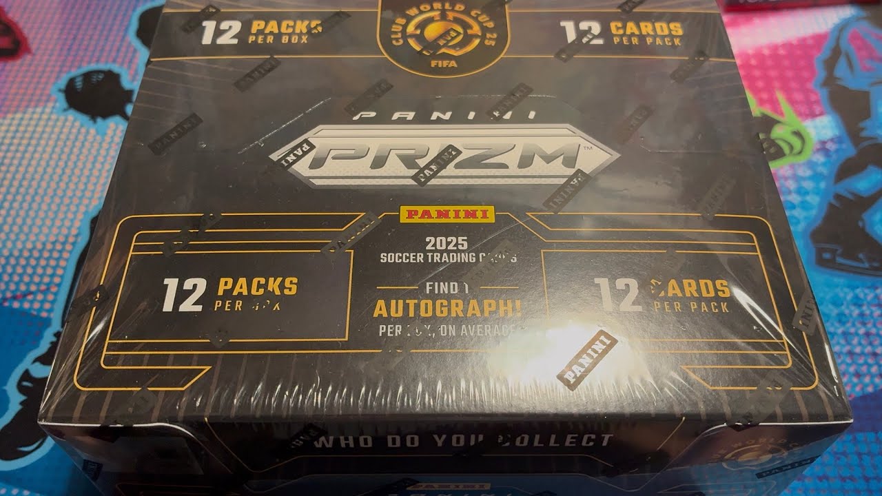 Panini Prizm 2025 Club World Cup Hobby Box Opening! 