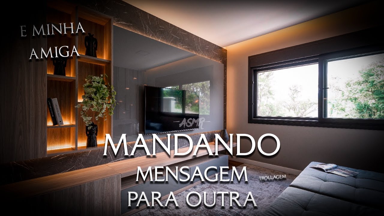 (ASMR) NAMORADO TROCANDO MENSAGEM COM OUTRA (trollagem)...