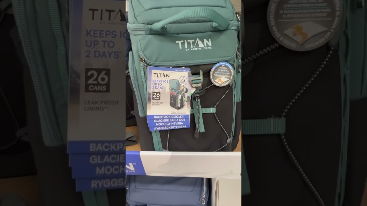 ❄️Titan 26 Can Backpack Cooler @costco  #titan #titancooler #costcodeals #costcofinds