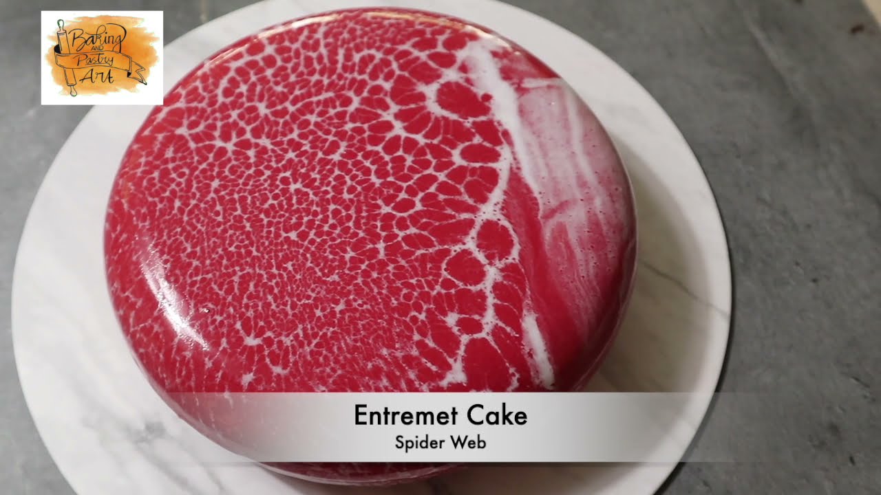 Entremet Cake : Spider Web