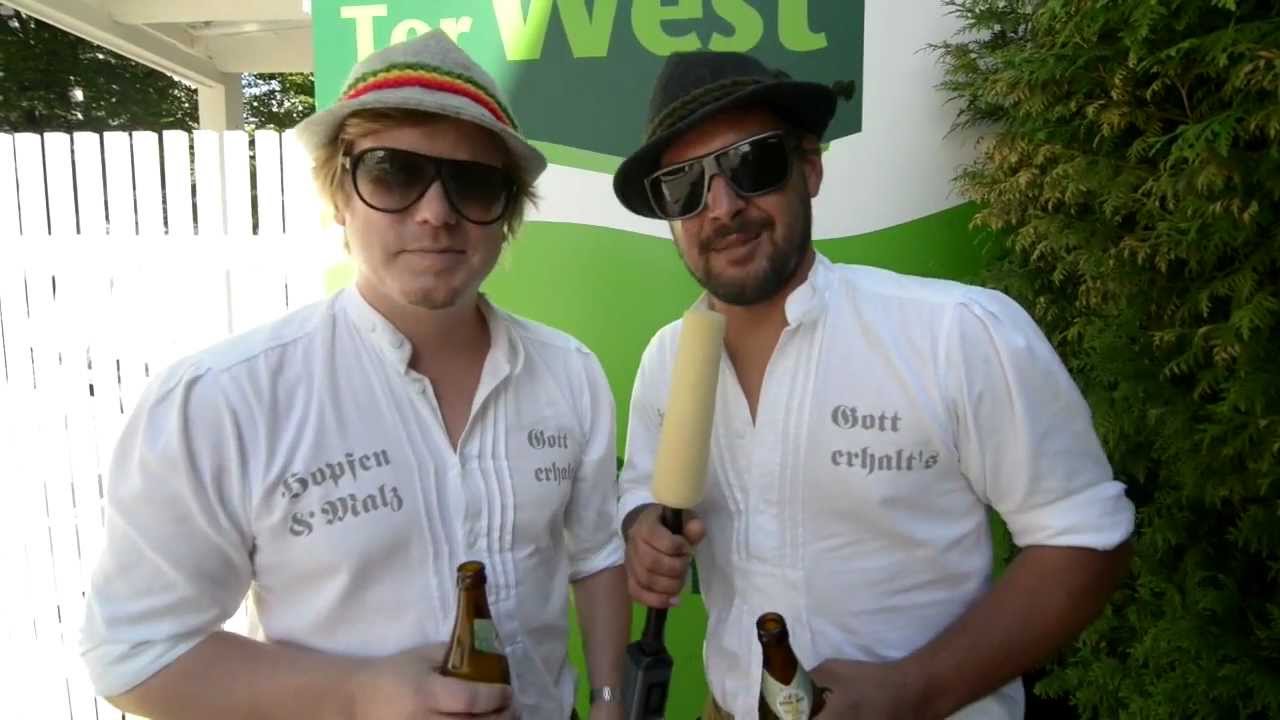 Allg&auml;uer Festwoche 2012 - Aufbau - LOSAMOL Mundart