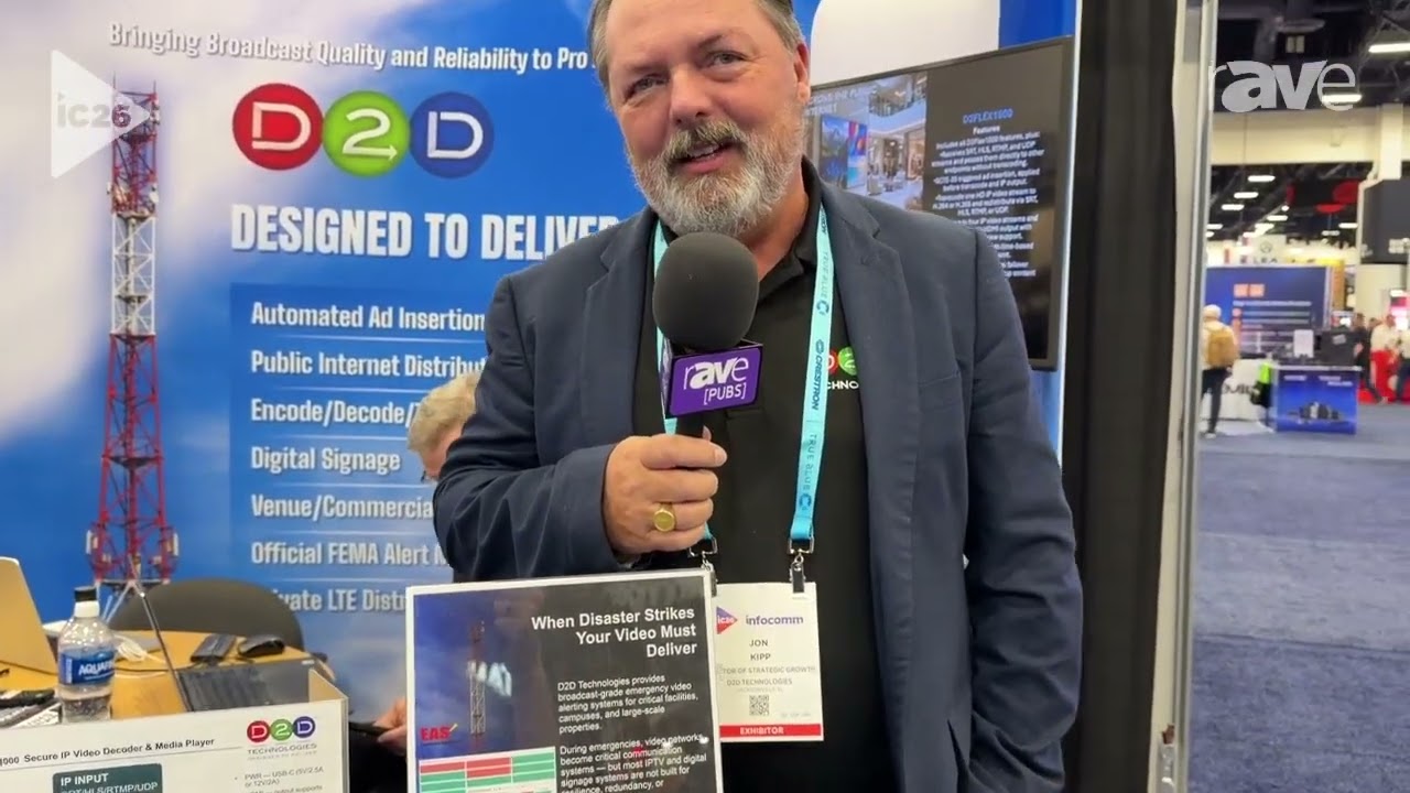 InfoComm 2026: D2D Technologies представляет многоканальный кодер и декодер D2Flex 4000