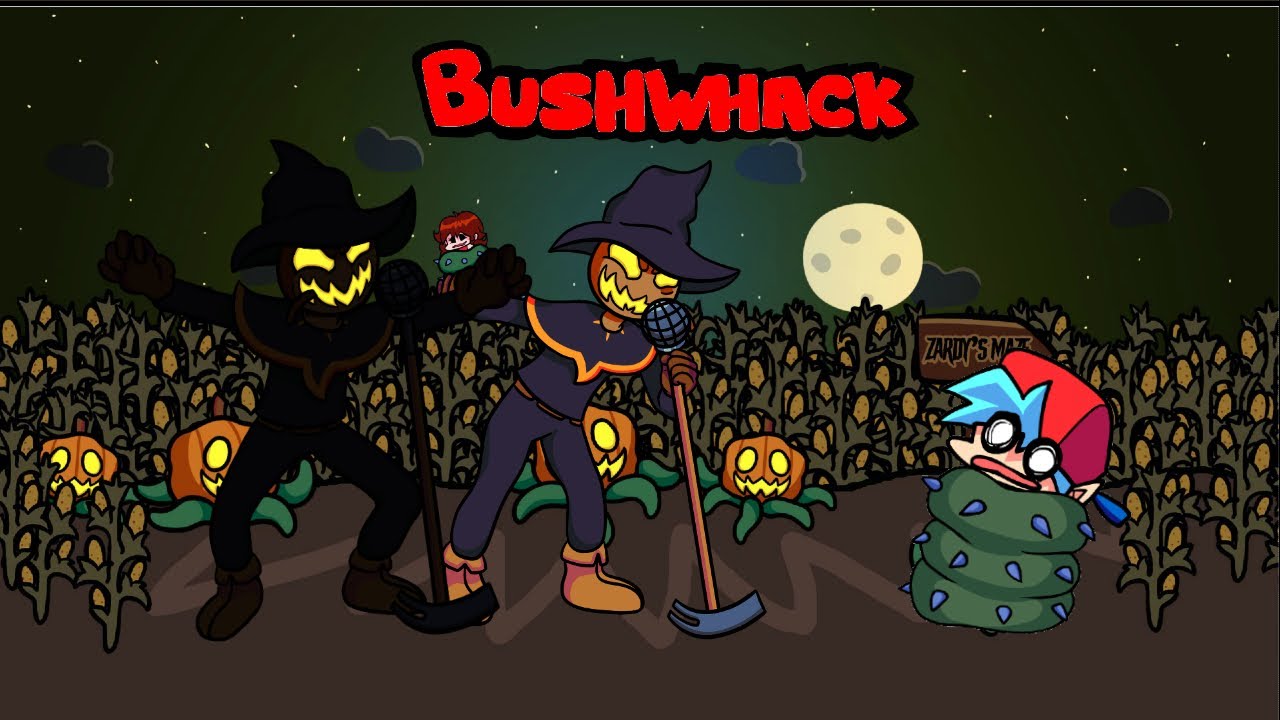FNF VS Zardy Phase 2 -  Bushwhack