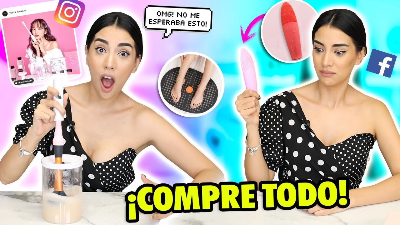 PROBANDO LAS 7 PRIMERAS COSAS QUE INTERNET ME HIZO COMPRAR! 😰&iquest;PUBLICIDAD ENGA&Ntilde;OSA? 😳| Claudipia